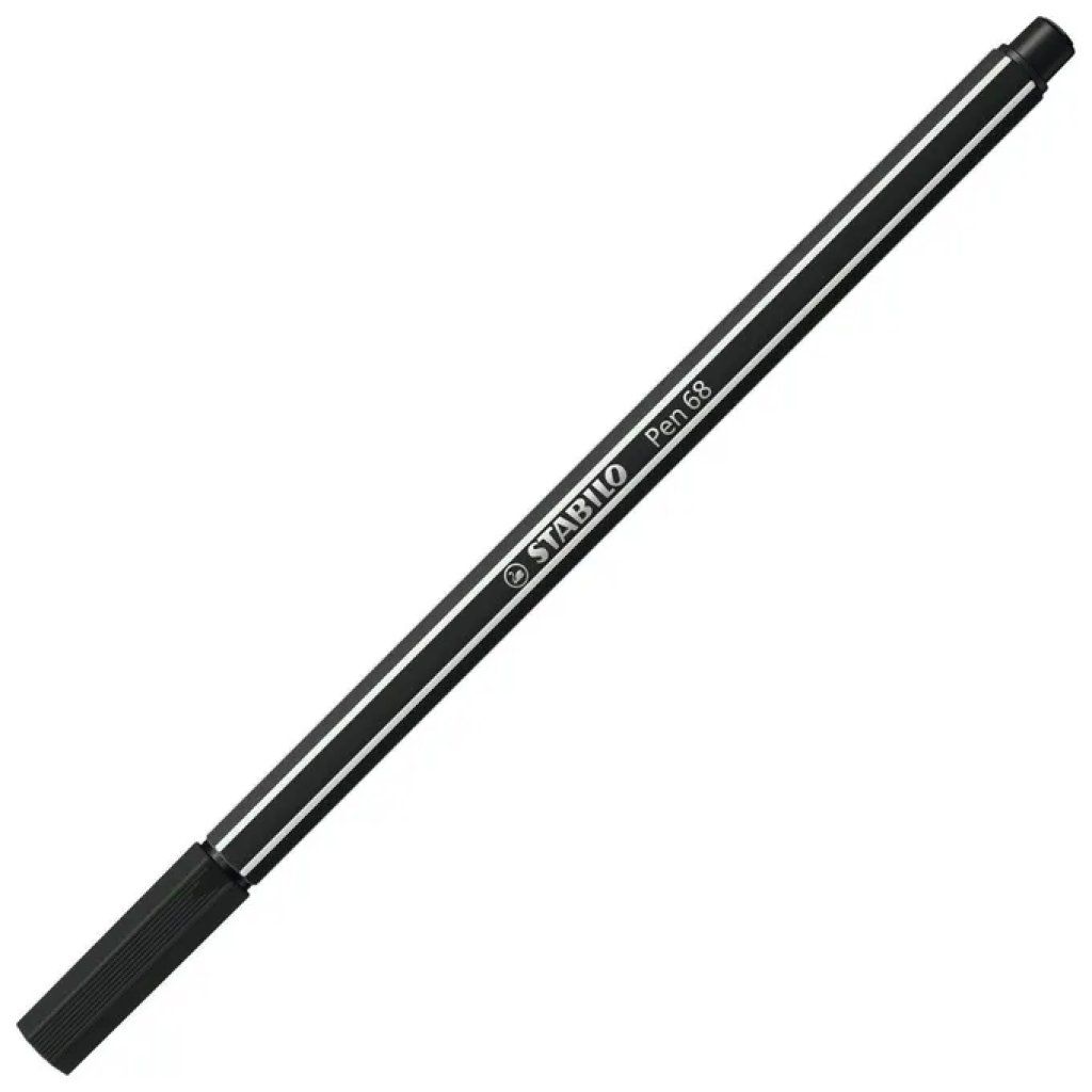 STABILO Pen 68 – Confezione da 10 Pennarelli Neri STABILO Pen 68 – Confezione da 10 Pennarelli Neri