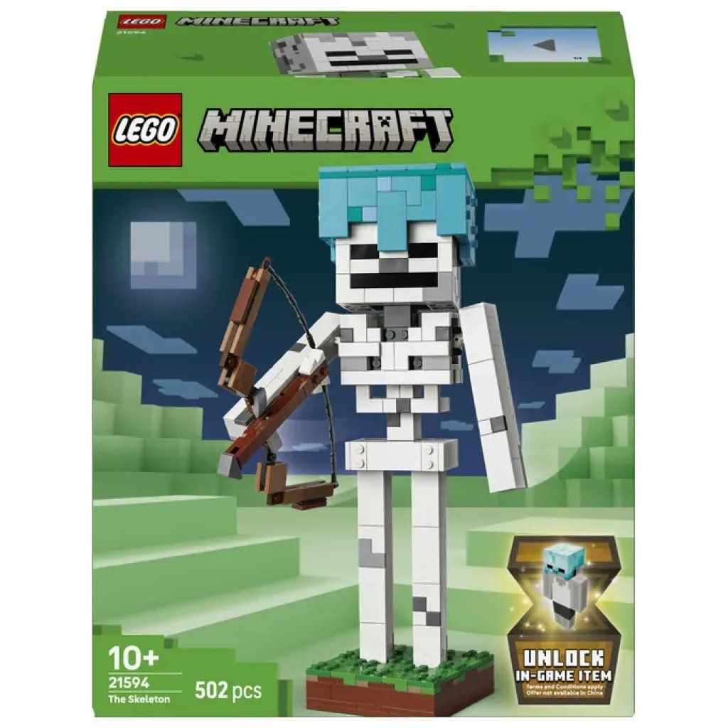LEGO Minecraft Lo Scheletro – Set da 502 pezzi