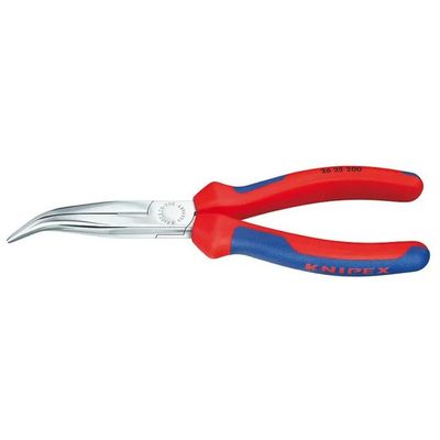KNIPEX 26 25 200 Pinza a becchi piatti angolati