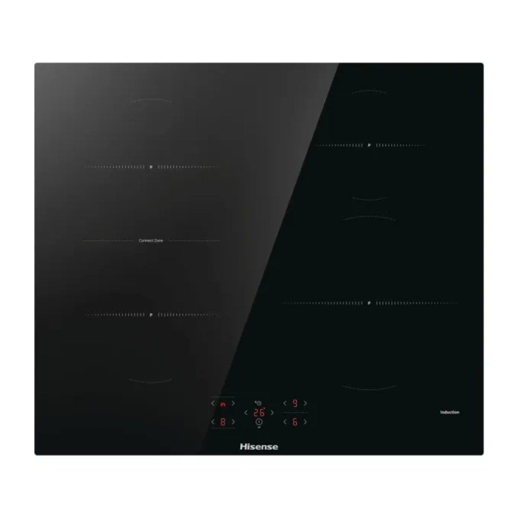 Hisense HI621FM Piano cottura a induzione 60 cm, 4 zone, nero