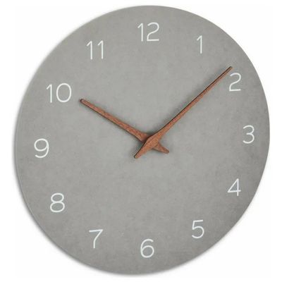 TFA-DOSTMANN TFA Dostmann 60.3054.10 Orologio da Parete Analogico Grigio Cemento