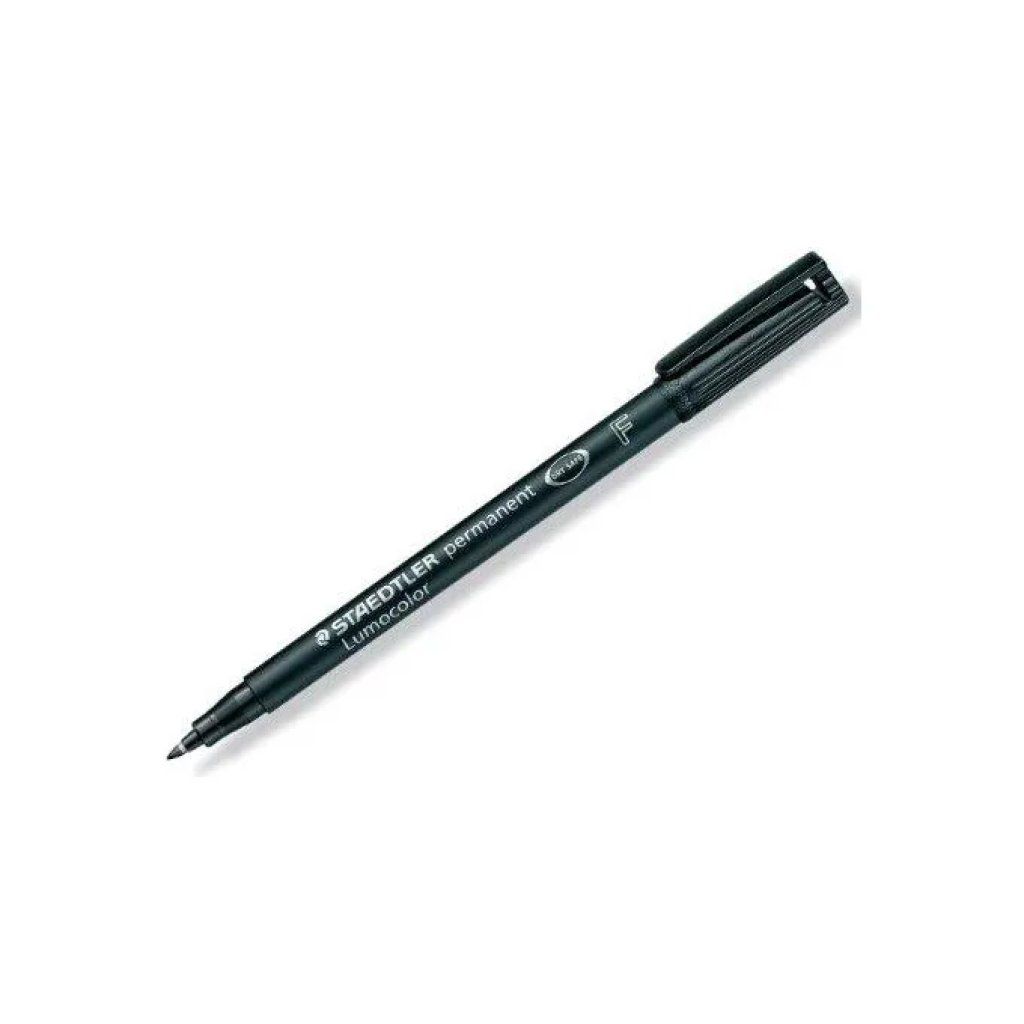Staedtler Lumocolor Permanent F – confezione da 10 pennarelli neri Staedtler Lumocolor Permanent F – confezione da 10 pennarelli neri