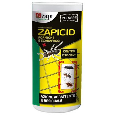 Zapi Zapicid Insetticida in Polvere per Formiche e Scarafaggi, Pronto Uso, 750 g Zapi Zapicid Insetticida in Polvere per Formiche e Scarafaggi, Pronto Uso, 750 g