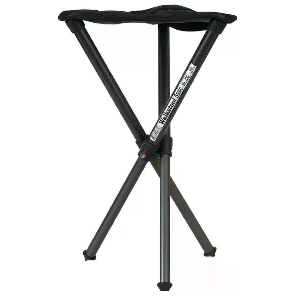 Walkstool Basic 50M – Sgabello da campeggio nero