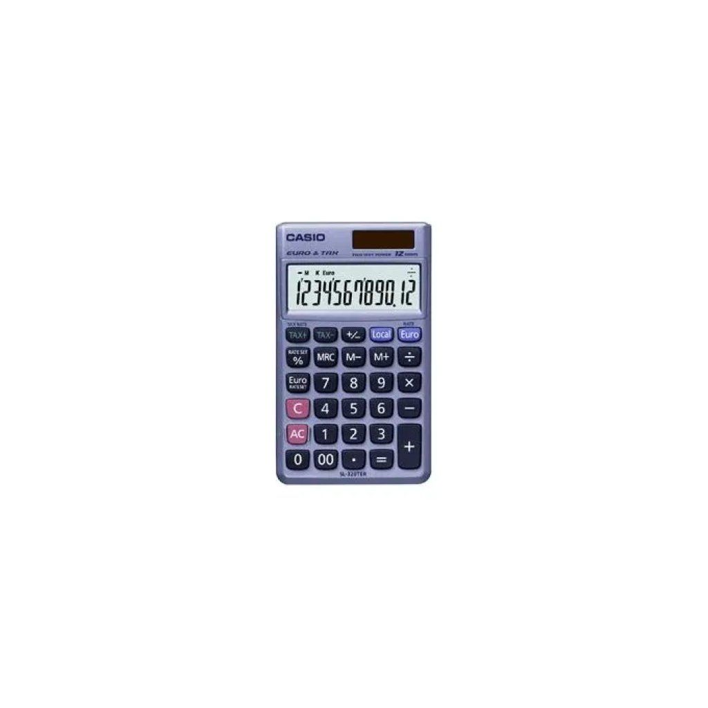 Casio SL-320TER – Calcolatrice compatta con display LCD Casio SL-320TER – Calcolatrice compatta con display LCD