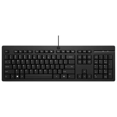 HP Tastiera HP 125 G2 USB Full-Size con Layout Italiano, Nera HP Tastiera HP 125 G2 USB Full-Size con Layout Italiano, Nera