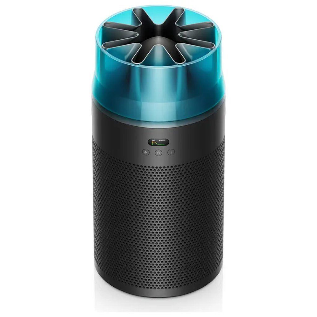 Dyson HushJet 491338-01 Purificatore d’Aria Nero-Turchese Dyson HushJet 491338-01 Purificatore d’Aria Nero-Turchese