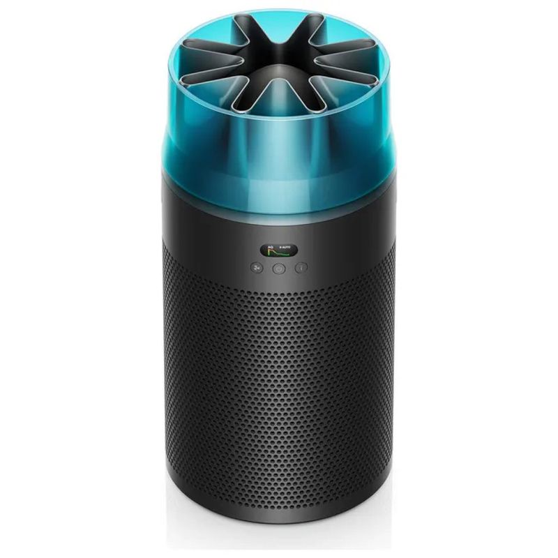 Dyson HushJet 491338-01 Purificatore d’Aria Nero-Turchese