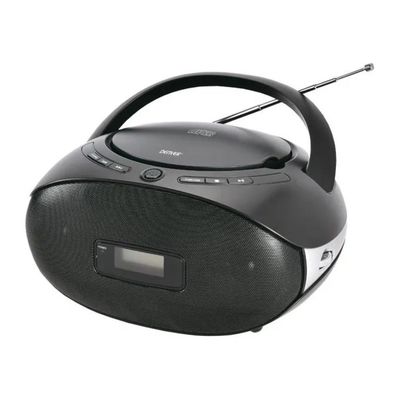 Denver TC-29 Boombox Portatile con Lettore CD e Radio FM
