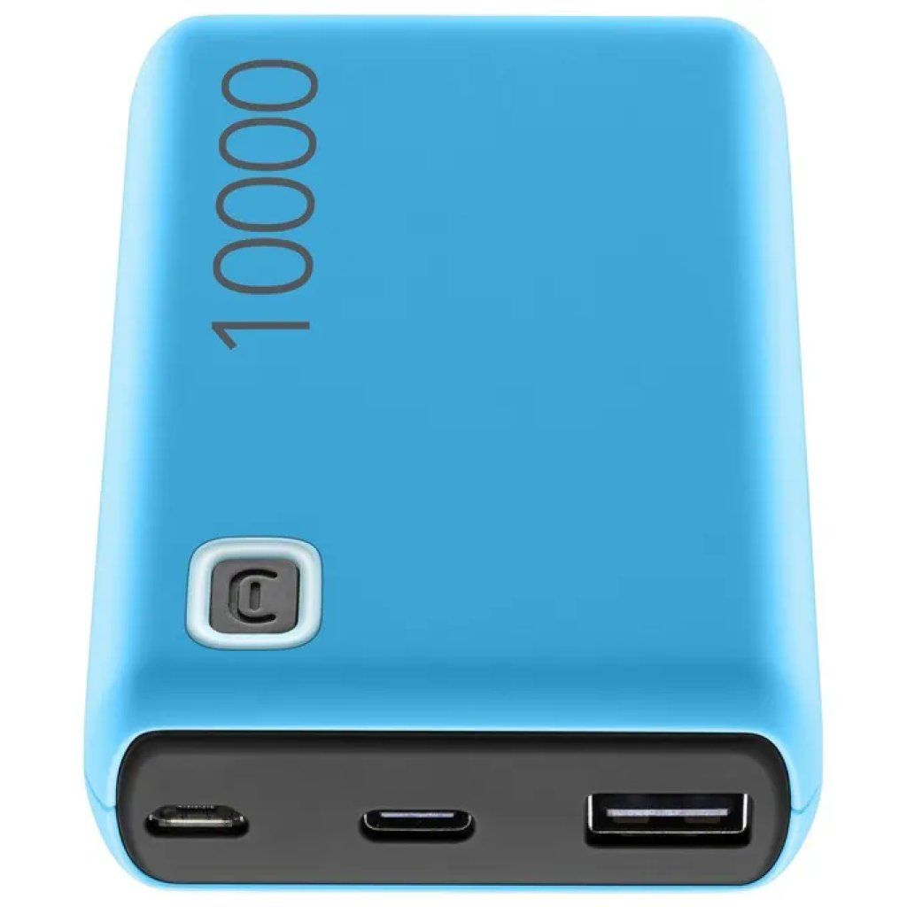 Cellularline Essence Power Bank 10000 mAh 12W Blu