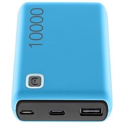 Cellularline Essence Power Bank 10000 mAh 12W Blu