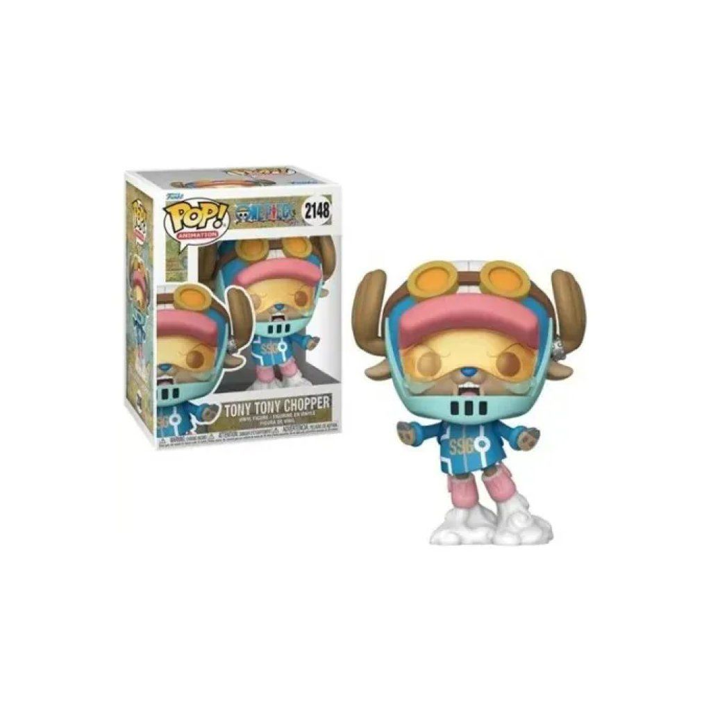 Funko Funko POP Animation One Piece Chopper Figura 9 cm colore Bianco Funko Funko POP Animation One Piece Chopper Figura 9 cm colore Bianco