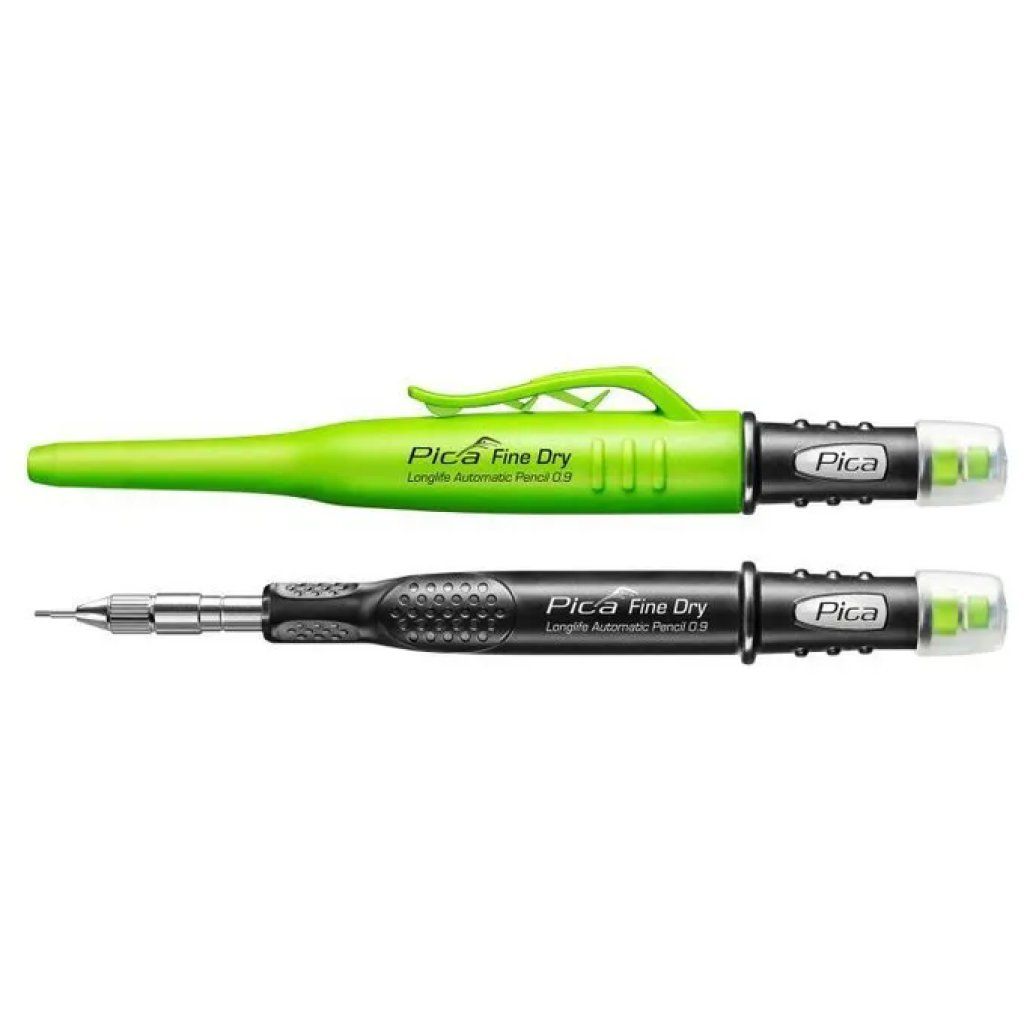 PICA MARKER Pica Fine Dry 7070 Portamine Automatico 0,9 mm con 5 Mine HB
