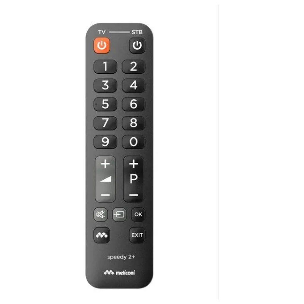 Meliconi Speedy 2 Plus 807026 Telecomando Universale TV e Decoder
