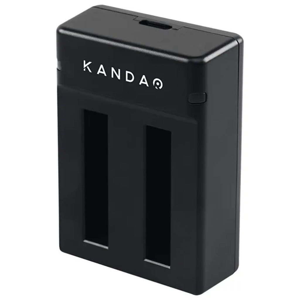 Kandao QooCam EGO – Caricabatterie Dual per 2 Batterie