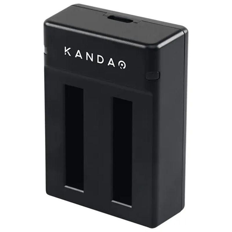 Kandao QooCam EGO – Caricabatterie Dual per 2 Batterie Kandao QooCam EGO – Caricabatterie Dual per 2 Batterie