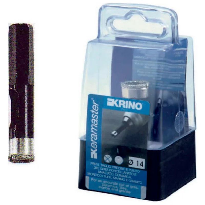 Krino Keramaster – Punta per ceramica e piastrelle 8 mm, 56 mm