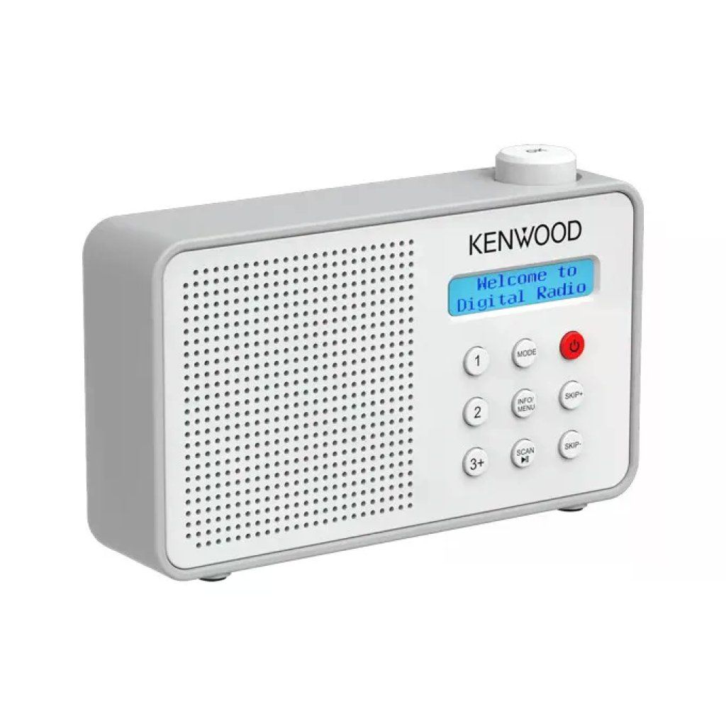 KENWOOD Radio portatile Kenwood DAB+/FM con Automatic Safety Alert, Moccha