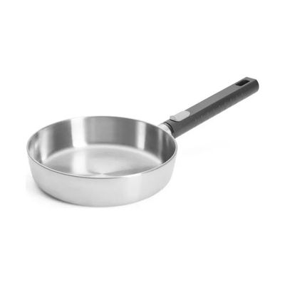 WOLL Logic Steel 1524LCS Padella in Acciaio Inox 24 cm