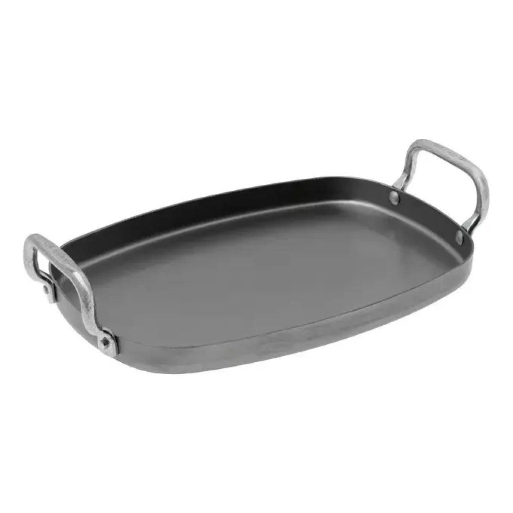 De Buyer Mineral B Plancha in acciaio 38 x 26 cm De Buyer Mineral B Plancha in acciaio 38 x 26 cm