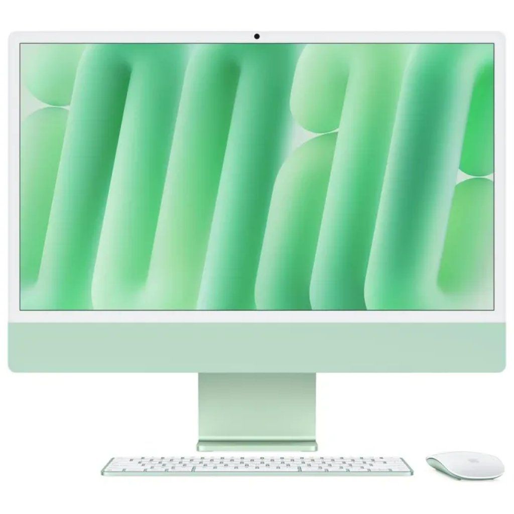 Apple iMac 24" M4, 8-core CPU e GPU, 16GB RAM, SSD 256GB, Verde