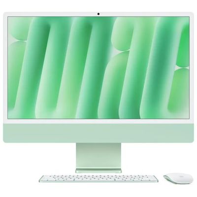 Apple iMac 24" M4, 8-core CPU e GPU, 16GB RAM, SSD 256GB, Verde