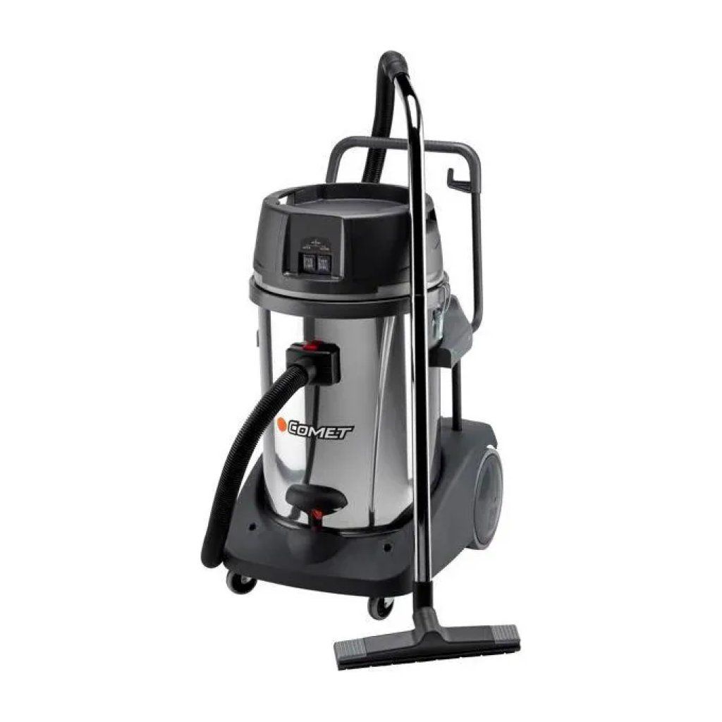 Comet CVP 278 XBH Aspirapolvere Professionale 78 L, 2400 W, Inox