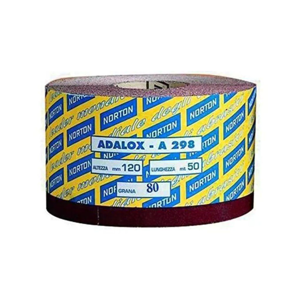 SYMANTEC Norton Carta Abrasiva Universale in Rotolo 115 mm x 50 m, Grana 220 SYMANTEC Norton Carta Abrasiva Universale in Rotolo 115 mm x 50 m, Grana 220