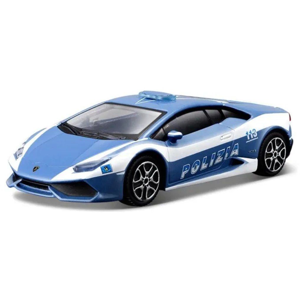 BURAGO Bburago Lamborghini Huracán LP 610-4 Polizia – Modellino Die-Cast 1:43 BURAGO Bburago Lamborghini Huracán LP 610-4 Polizia – Modellino Die-Cast 1:43