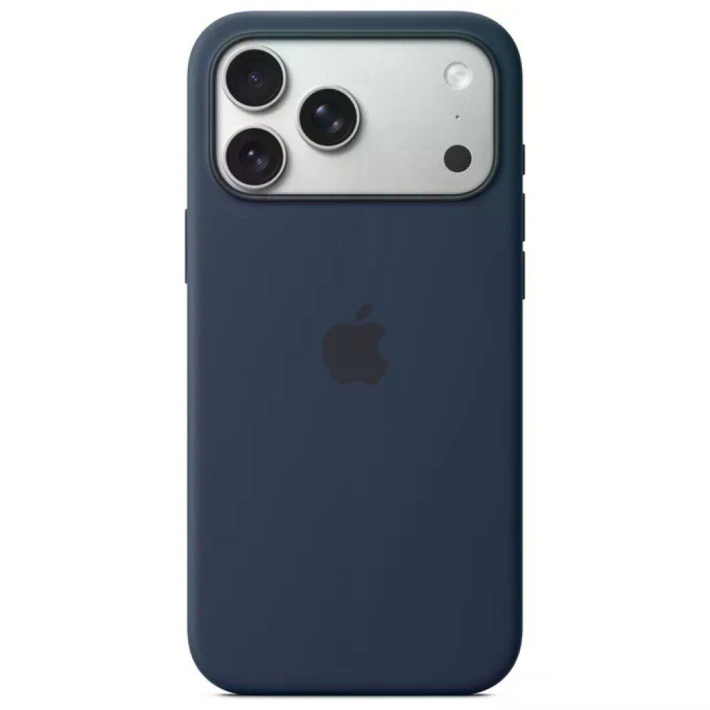 Apple Custodia MagSafe in silicone per iPhone 17 Pro Max – Blu scuro
