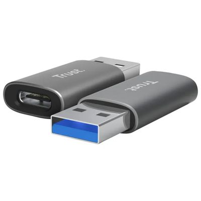 Calyx Adattatore USB-A a USB-C Grigio Calyx Adattatore USB-A a USB-C Grigio