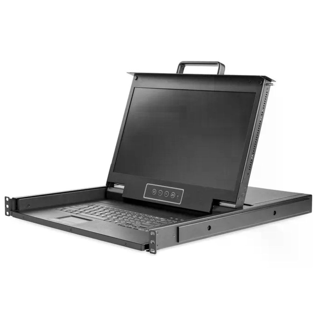 StarTech.com Console KVM LCD 17,3” Full HD per rack 1U, VGA/USB, tastiera inglese
