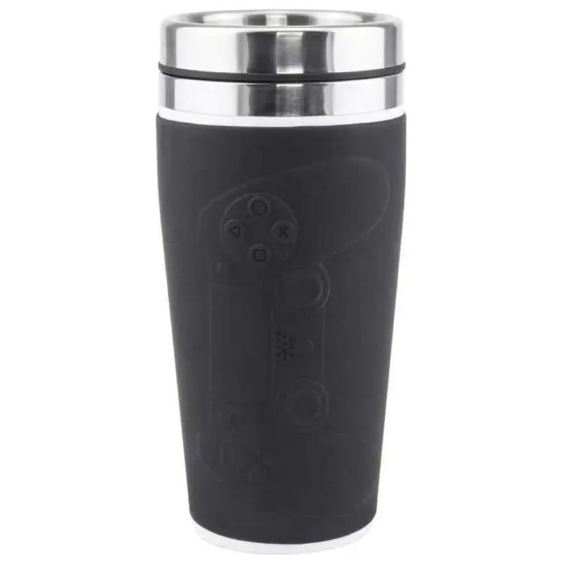 Paladone PlayStation Controller – Tazza da viaggio 415 ml in acciaio inox