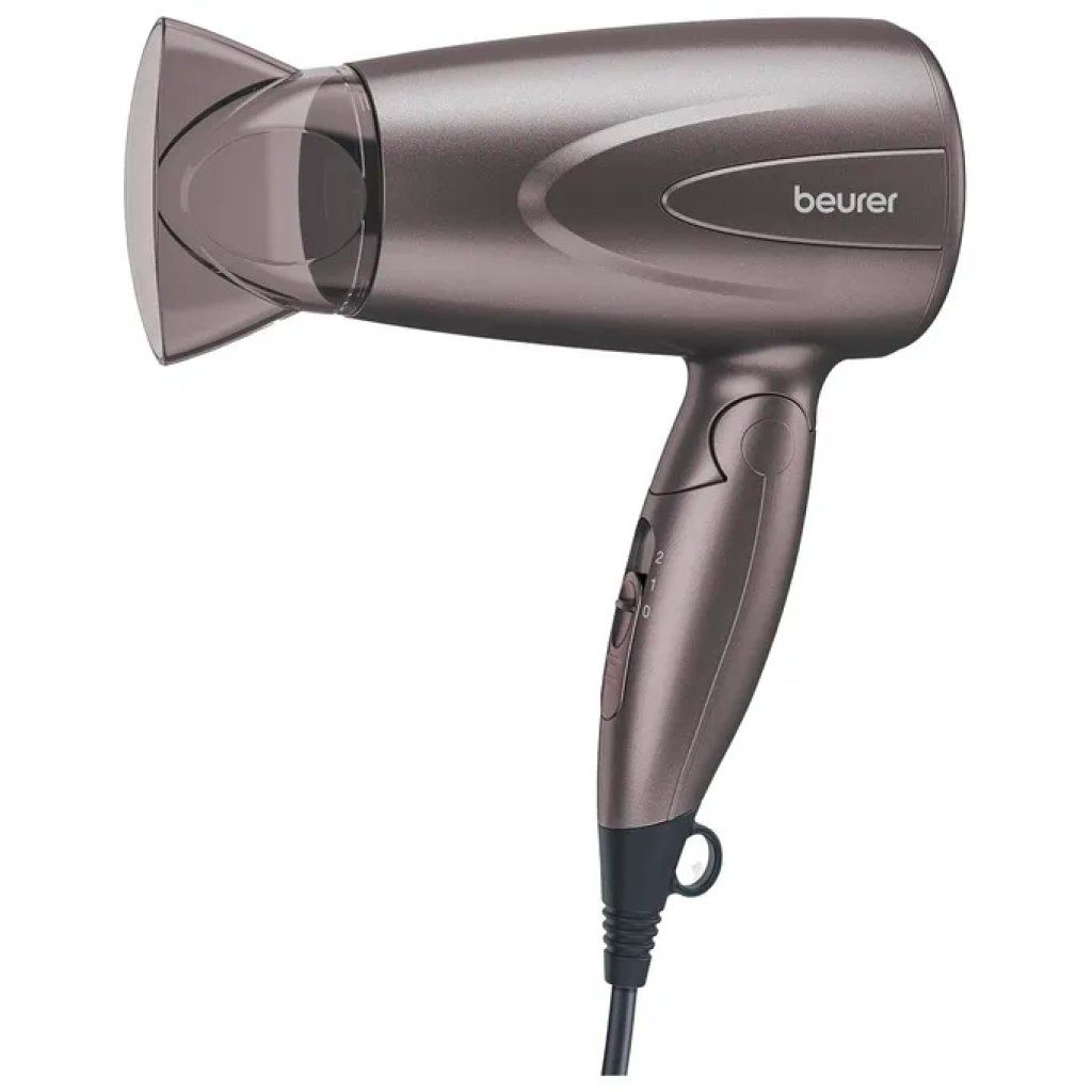 Beurer HC 17 Asciugacapelli da Viaggio 1300 W, Nero Beurer HC 17 Asciugacapelli da Viaggio 1300 W, Nero