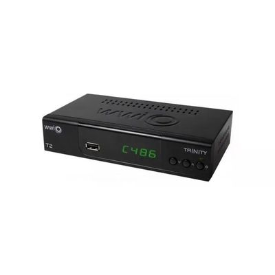 WWIO TRINITY T2 Basic Decoder Digitale Terrestre DVB-T2 HEVC 10 bit