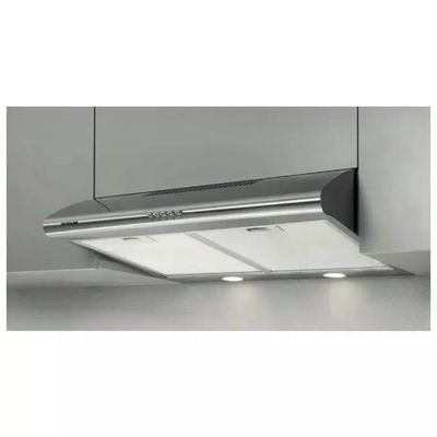 Silverline 1201 Cappa da incasso in acciaio inox, 480 m³/h