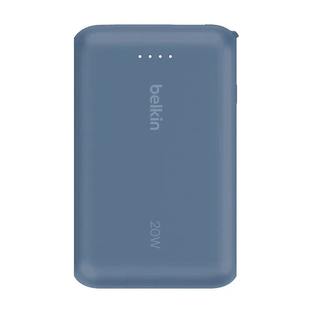 Belkin BoostCharge Power Bank 10000 mAh 20 W USB-C con Display - Blu Belkin BoostCharge Power Bank 10000 mAh 20 W USB-C con Display - Blu