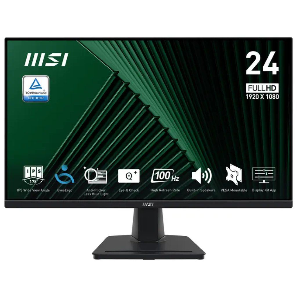 MSI PRO MP245G Monitor 23,8” Full HD IPS 100 Hz