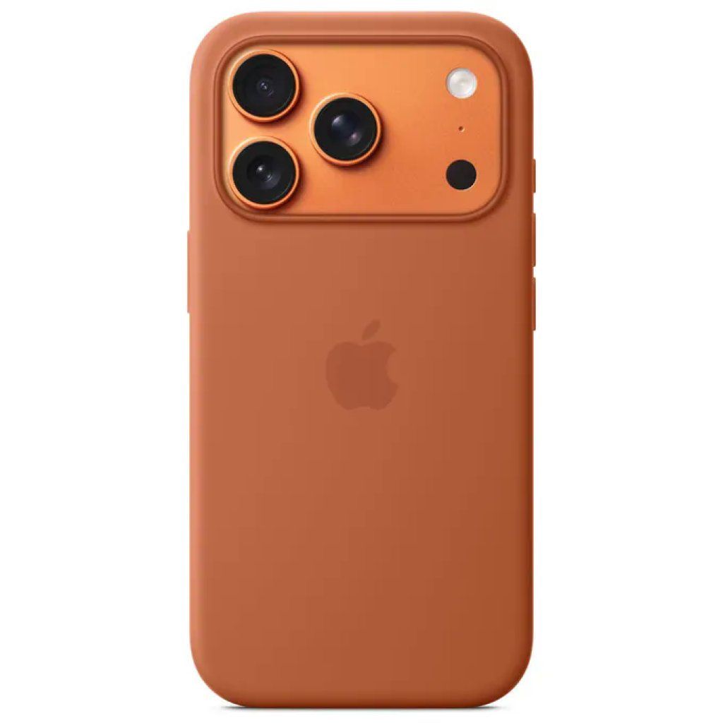 Apple Custodia MagSafe in silicone Terracotta per iPhone 17 Pro Apple Custodia MagSafe in silicone Terracotta per iPhone 17 Pro