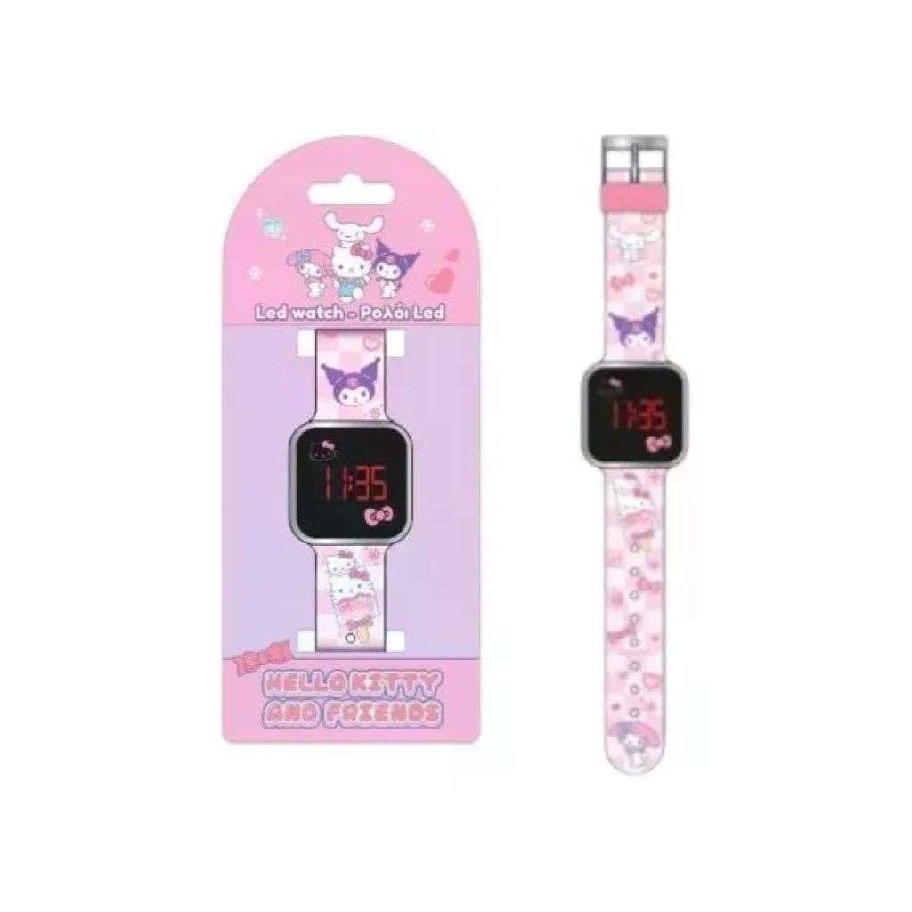 Hello Kitty Orologio Digitale LED per Bambina con Data Hello Kitty Orologio Digitale LED per Bambina con Data