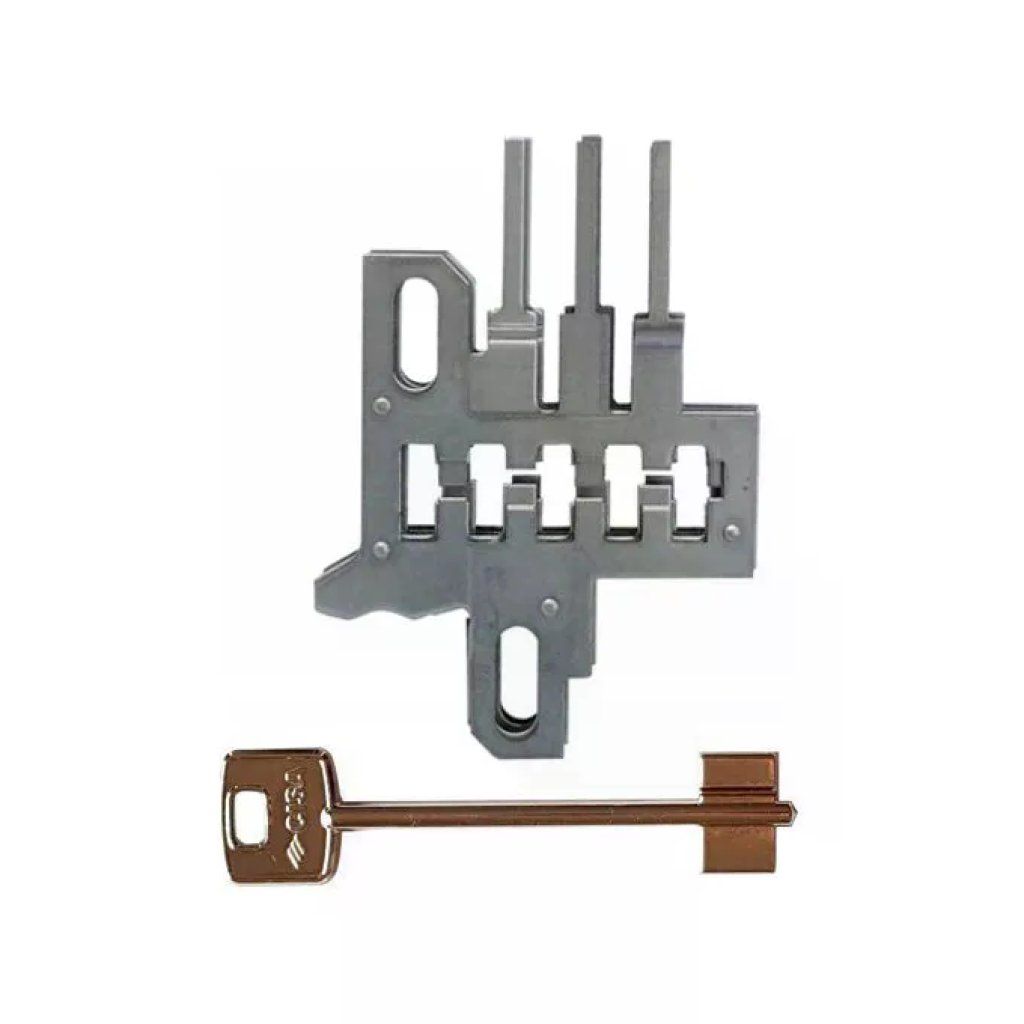 CISA 07590.25.0 Kit Gorges di Ricambio con 3 Chiavi per Serrature Serie 57115, 57125, 57135 e 57500