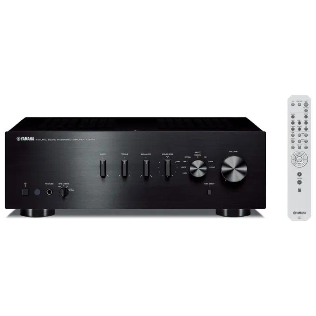 Yamaha A-S301 Amplificatore Integrato Stereo Hi-Fi 60 W Nero Yamaha A-S301 Amplificatore Integrato Stereo Hi-Fi 60 W Nero