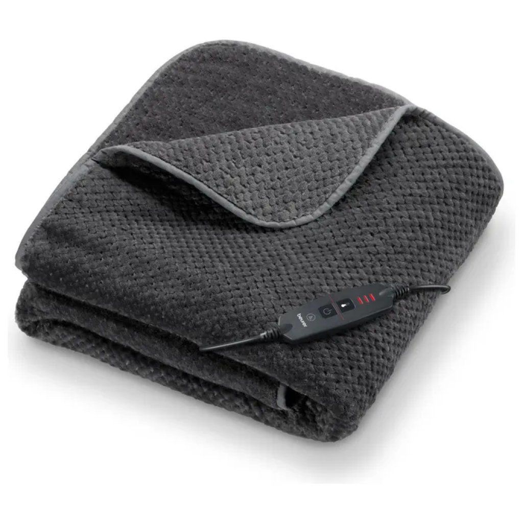 Beurer HD 65 Termocoperta Elettrica Grigio Scuro 130 x 180 cm Beurer HD 65 Termocoperta Elettrica Grigio Scuro 130 x 180 cm