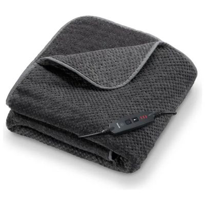 Beurer HD 65 Termocoperta Elettrica Grigio Scuro 130 x 180 cm Beurer HD 65 Termocoperta Elettrica Grigio Scuro 130 x 180 cm