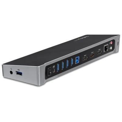 STARTECH.COM StarTech USB3DOCKH2DP Docking Station USB 3.0 per 3 Monitor STARTECH.COM StarTech USB3DOCKH2DP Docking Station USB 3.0 per 3 Monitor