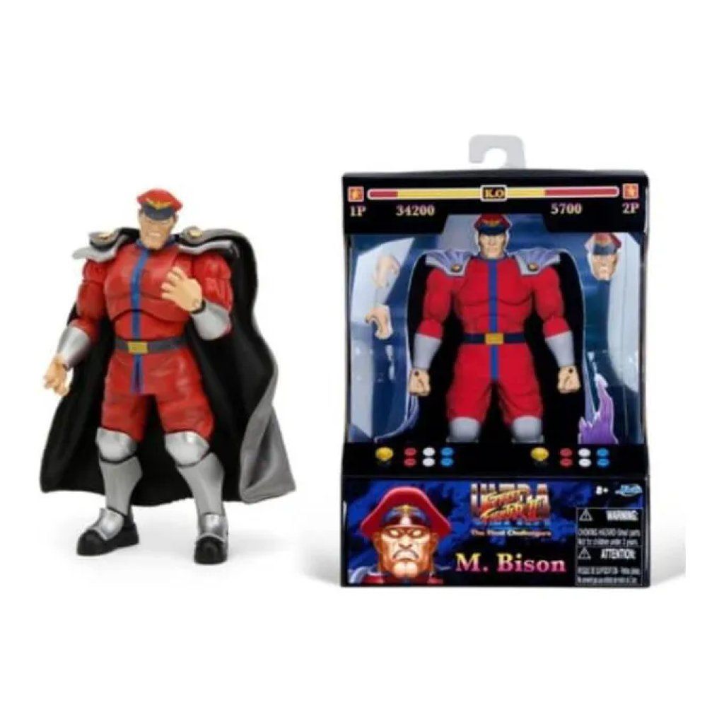 Jada Toys M. Bison Street Fighter II – Action Figure 15 cm Jada Toys M. Bison Street Fighter II – Action Figure 15 cm
