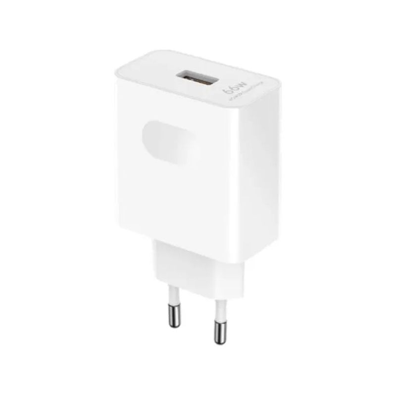 HONOR SuperCharge 66W – Caricabatterie USB-A con cavo USB-C, bianco