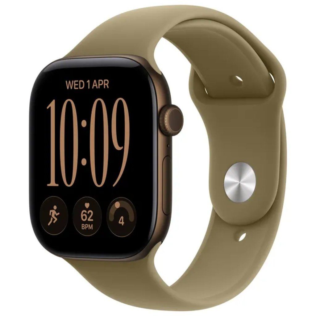 Apple Watch Series 12 GPS 46 mm, Bronzo Scuro e Oliva