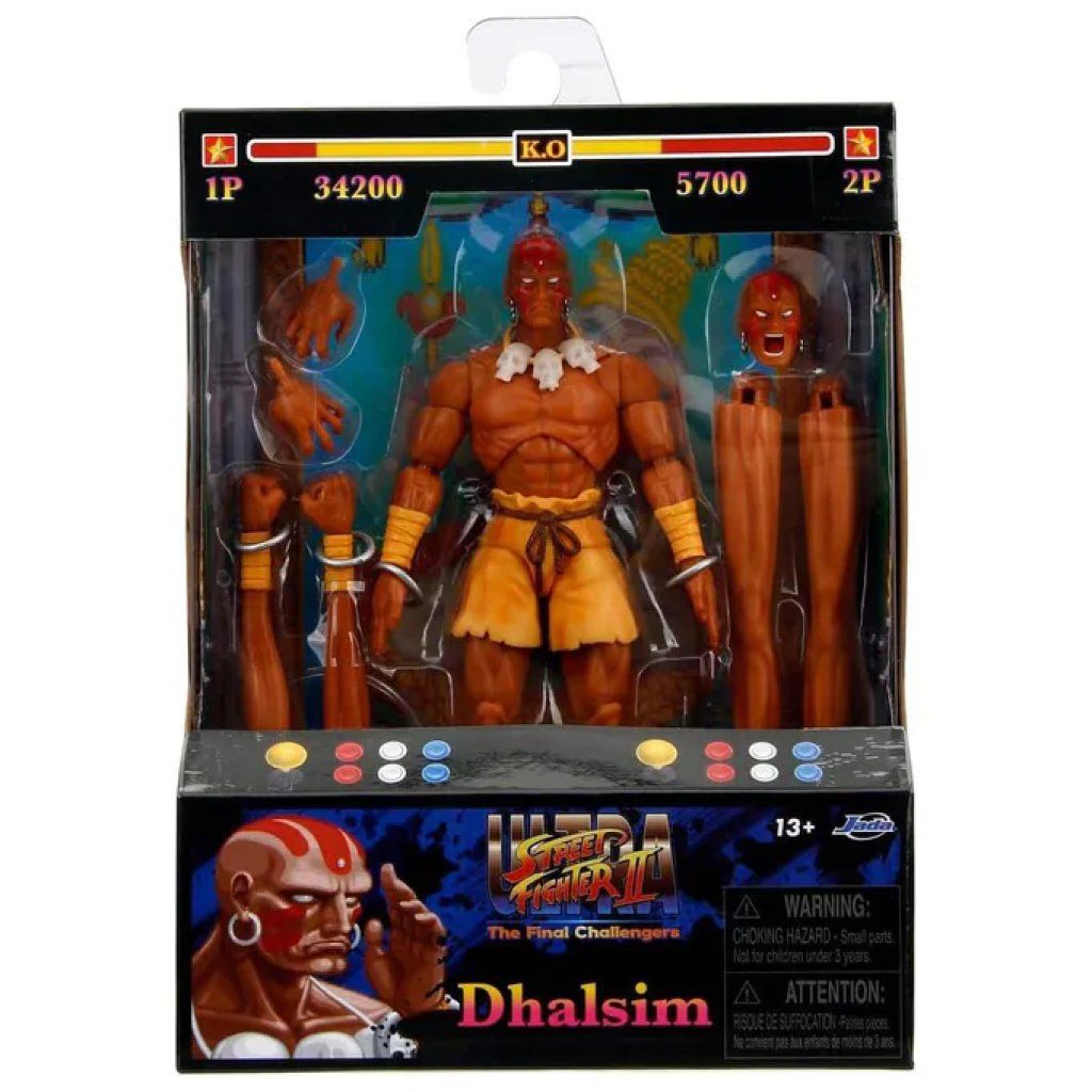 Jada Toys Dhalsim Street Fighter II – Action Figure 15 cm Jada Toys Dhalsim Street Fighter II – Action Figure 15 cm