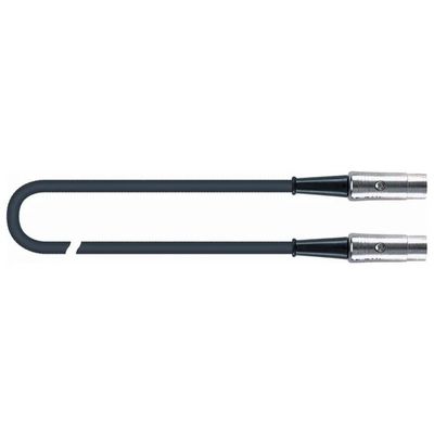 QUIKLOK QUIK-LOK S/165-2 Cavo MIDI DIN 5 poli, 2 m, nero